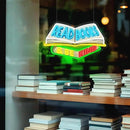 SELICOR Read Books & Be Kind Neon Signs for Wall Decor-Teacher Appreciation Gift,Adjustable LED Book Neon Light Up Sign for Reading Room Study Room Classroom Bookstore Library Museum Cafe Bedroom by CozyNest Decor