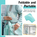 Maliton Travel Potty Seat for Toddler & Kid Travel, Portable Foldable Potty Seat with Storage Bag, Non-Slip Potty Training Toilet Seat Cover wth Splash Guard (Aqua Green) by TinyTreasures Baby Boutique