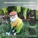 Elenon Funny Garden Golf Gnome Outdoor Statue Decorative, Adorable Flower Bed Decor Golfing Gnome Statue, Yard Patio Art Decor Dwarf Sculptures Table Ornament by GreenHaven Gardens