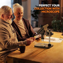 Elikliv Coin Microscope, 4.3'' LCD Digital Microscope 1000x, Coin Magnifier with 8 Adjustable LED Lights, PC View Compatible with Windows/Mac, EDM4B, Black by TinyTreasures Baby Boutique