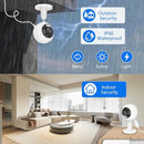 5G/2.4G Outdoor/Indoor Security Camera,1080P Baby/Elder/Dog/Pet Camera with Phone App, WiFi Baby Monitor, Motion Detection, Alarm Siren, Night Vision, IP66 Waterproof, Two-Way Talk, SD/Cloud by TinyTreasures Baby Boutique
