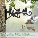 4 Pack Wall Plant Hanger,9 in Heavy Duty Hanging Plant Bracket,Metal Plant Hooks for Outdoor or Indo or Hanging Flower Baskets,Solar Lanterns,Bird Feeder by GreenHaven Gardens