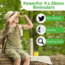 Yeaqee 18 Pack Kid Binoculars Toy Bulk Shock Proof Party Favor Binoculars Gifts for Age 6+ Years with Neck String Folding Mini Small Telescope Children Kids Camping Outdoor Educational Gifts by TinyTreasures Baby Boutique
