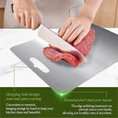 Titanium Cutting Board, 100% Pure Titanium Cutting Boards for Kitchen, Double Sided Food-Grade, Dishwasher Safe Chopping Board for Cutting Meat Vegetable Fruit (11.5"L x 8"W) by CozyNest Decor
