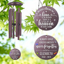 ASTARIN 36" Large Deep Tone Personalized Sympathy Wind Chimes, Memorial Wind Chime for Loss of Mother Father Loved One, Bereavement Gifts Decor Outdoor Patio Garden Graveyard by CozyNest Decor