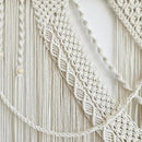 Achart Macrame Wall Hanging Large- Boho Wall Decor- large wall art- Wall Decor Living Room- Macrame Tapestry Boho Decor for Bedroom (Triangle) by CozyNest Decor
