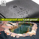 20 x 25 FT Pond Liner, 20 Mil Pond Liners for Outdoor Ponds, HDPE Pond Liner Easy Cutting Puncture Resistant, Pond Liners for Water Garden Fountain Waterfall, Koi Fish Aquaculture Pond by GreenHaven Gardens