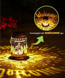 Nacome Flamingo Solar Lantern for Garden Decor: Waterproof Hanging Metal Decoration with LED Lights for Yard Lawn Porch Patio Landscape Pathway – Birthday Gifts for Mom Grandma Women by GreenHaven Gardens