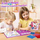 JoyCat Paint with Water Coloring Books, Art & Craft Activity, Princess No Mess Art for Kids Ages 4-8, Craft Kits & Supplies, DIY Creative Activity, Presents for Girls & Boys by TinyTreasures Baby Boutique