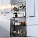 1250 lbs Storage Shelving Utility Shelving Unit 5-Tier Utility Shelving Unit Steel Organizer Wire Rack for Home,Kitchen,Office (13.7" D x 23.6" W x 62.4" H) by CozyNest Decor