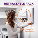 InstaHanger - The Original Collapsible Clothes Storage and Drying Rack by CozyNest Decor