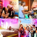 DAYBETTER Smart WiFi Led Lights for Bedroom 150 ft, Tuya App Controlled Led Strip Lights, Compatible with Alexa and Google Assistant, Color Changing Led Light Strip with Remote for Room Party Kitchen by TinyTreasures Baby Boutique