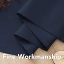 H.VERSAILTEX Premium Blackout Navy Curtains Thermal Insulated Home Fashion Window/Door Panel Drapes for Living Room,Antique Grommets,52" W x 84" L - Set of 2 by CozyNest Decor