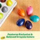 Crayola Large Egg Crayons (12ct), Jumbo Washable Crayons for Toddlers, Preschool Art Supplies for Toddlers, Classroom Must Have, Ages 1+ by TinyTreasures Baby Boutique