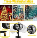 Christmas Snowfall Projector Lights, Indoor Outdoor Holiday Lights with Remote Control, White Snow for Halloween Xmas Party Wedding Garden Landscape Decoration(Snow Spots) by GreenHaven Gardens