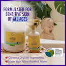 California Baby Calendula Shampoo and Body Wash | 100% Plant-Based | Allergy Friendly | Soothing Baby Soap and Toddler Shampoo for Dry, Sensitive Skin | 19 oz. (2-pack) by TinyTreasures Baby Boutique