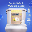 BLUELAND Toilet Bowl Cleaner Tablets, 2-Pack, 28 Count, Lemon Cedar, Plastic-Free, No Harsh Chemicals, Plant-Based by CozyNest Decor