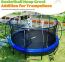 ORCC 1200LBS Weight Capacity Trampoline 16 15 14 12 10 8FT Outdoor Yard Trampolines for Kids Adults Outdoor Yard Trampolines for Kids Adults by TinyTreasures Baby Boutique
