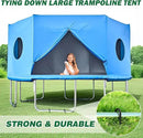 16 Inch Ground Stakes Heavy Duty,8 Pack Metal Fence Stakes for Ground for Wire Fencing,Heavy Duty Long Tent Stakes for Trampolines Camping Canopies and Swing Set by CozyNest Decor