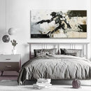 TAIJXAGSG Large Wall Art For Living Room Cool Robot Modern Minimalist Abstract Wall Art Canvas Painting Prints Black White Canvas Art Wall Decor Picture For Bedroom Office Home Wall Decor 29"X58" by CozyNest Decor