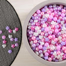 GOGOSO Ball Pits Balls for Toddlers Pack of 50 100 200 Plastics Shape Ball Non-Phthalate Non-BPA Non-Toxic 2.2-Inch Crush Proof Play Balls by TinyTreasures Baby Boutique