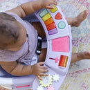 Infantino Music & Lights 3-in-1 Discovery Seat & Booster, Toddler Booster Seat for Dining Table or Kitchen Chair, Baby Activity Center & Snack Tray, Lavender by TinyTreasures Baby Boutique
