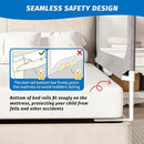 3-Piece Full Size Bed Rails for Toddlers, with Headboard Rod -Height Adjustable Baby' Safety Bed Rails Guard for Full Size Bed(3Pack 74.8"x74.8"x54"-Gray) by TinyTreasures Baby Boutique