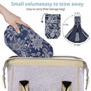 CUBY Wrap Baby Sling Carrier, Baby Wraps Sling Carrier Adjustable Breathable Lightweight Easy to Wearing - Baby Slings for Newborn Infant Toddler Front & Hip Carry Up to 40lbs (Dark Blue Floral) by TinyTreasures Baby Boutique