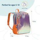 Wildkin 15-inch Kids Backpack – Durable, Padded, Adjustable for School & Travel - Orange Shimmer by TinyTreasures Baby Boutique