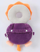 Feidoog Baby Head Protector Cushion Backpack with 3 Baby Knee Pads for Walking & Crawling,Purple Devil by TinyTreasures Baby Boutique