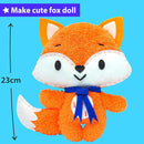 KRAFUN Fox Animal Sewing Kit for Kids Beginner My First Art & Craft, Includes Fox Doll Stuffed Animal, Instructions & Plush Felt Materials for Learn to Sew, Embroidery, Age 7 8 9 10 11 12 by TinyTreasures Baby Boutique
