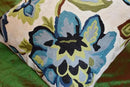 Modern Cream Decorative Floral Pillow Cover Needlepoint White Flower Hand Embroidered Pillowcase Flowery Outdoor Suzani Accent Cushion Boho Chair Modern Chair Pillowsham Wool Size 18x18 by CozyNest Decor
