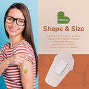 BioSwiss Bandages, Coffee Cup Shaped Self Adhesive Bandage, Latex Free Sterile Wound Care, Fun First Aid Kit Supplies for Kids, 24 Count by TinyTreasures Baby Boutique