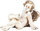 Design Toscano Pause for Repose Garden Angel Statue by GreenHaven Gardens