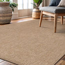 CAMILSON Easy Jute Rug 6x9, Indoor Outdoor Natural Color Fiber Area Rugs for Living Room Patio and Kitchen Rug, Solid Boho Woven Design, Easy-Cleaning, Washable Outside Carpet Alfombras (6 x 9) by CozyNest Decor