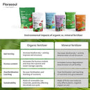 Florasoul® Plant Booster – Organic Vegan Fertilizer for Self-Sufficient Gardeners! All-Purpose, Nutrient-Rich Plant Food for Lush Growth, Vibrant Flowers & Healthy Soil – 100% Natural, Pet-Safe by GreenHaven Gardens