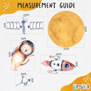 Solar System Wall Decals for Kids - Planets and Space Themed Wall Stickers by Lipastick - Peel and Stick Vinyl Decals for Boys and Girls Bedroom, Nursery, Playroom, Daycare - M Size by TinyTreasures Baby Boutique