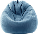 Bean Bag Chairs for Kids Chair Round Sofa Memory Foam Filling Reading Gaming Sofa for Living Room Bedroom by TinyTreasures Baby Boutique