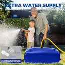 Water Storage Bladder with Two different sizes of water pipes,Portable Large Capacity Water Bladder Tank,143gallons, Foldable Water Storage Tank for RV,Camping, Agricultural Irrigation,Garden watering by GreenHaven Gardens