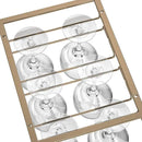 Wine Glass Rack - Under Cabinet Stemware Wine Glass Holder Glasses Storage Hanger 2 Pack Metal Organizer for Bar Kitchen Gold by CozyNest Decor