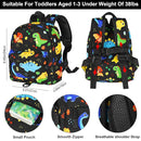 Accmor Toddler Backpack Leash, Cute Kids Backpack with Anti Lost Wrist Link, Mini Child Backpack Leash Baby Walking Harness for Travel, Small Dinosaur Backpack Tether for Boys Ages 1-3 by TinyTreasures Baby Boutique