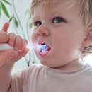 Jack N' Jill Tickle Tooth Sonic Electric Toothbrush Replacement Heads - Gentle Cleaning, Made for Tiny Teeth, LED Inspection Light, Extra Soft Bristles, for Babies & Kids - (1 Pack - Set of 2) by TinyTreasures Baby Boutique
