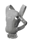 BabyBjörn Baby Carrier Mini, Gray, 3D Mesh | Newborn Carrier (7-25 lbs), Ergonomic, Easy-to-Use by TinyTreasures Baby Boutique
