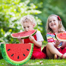 WERNNSAI Watermelon Piñata - Fruit Theme Summer Birthday Party Decorations Kids Fruit Pinata with Blindfold and Bat for Summer Tropical Party Supplies Fiestas Carnival Game by TinyTreasures Baby Boutique