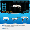 Smart Robot Dog - Interactive STEM Pet with Voice Control, 30+ Actions & APP Programming, Durable Design for Kids Age 6+ (Compatible with iOS/Android) by TinyTreasures Baby Boutique