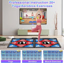 Dance Mat for Kids and Adults,Double Dance Mats with Camera,Electronic Dance Pad for TV, Dancing mat for Exercise,Plug& Play Game for Kids,Gifts for Girls Boys Ages 3+ by TinyTreasures Baby Boutique