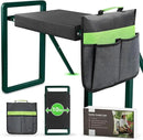 seasky Foldable Garden Kneeling and Seat,Anti-Tipping Garden Stool Widened Thick Soft Kneeling Pad, Heavy Duty Gardening Stool with Garden Tool Bag,Gardening Gift for Women(Without Gloves) by GreenHaven Gardens