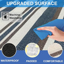 scuddles 60" x 80" Extra Large Outdoor Picnic Blanket – Waterproof, Foldable Travel Mat for Beach, Camping, Grass, Lawn, Park – Dual Layer, Sand-Free, Soft Throw Rug Fits 4 Adults, Summer Accessories by TinyTreasures Baby Boutique