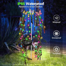 Solar Garden Lights Outdoor Decorative Waterproof, 69LED Swaying Tree Solar Lights for Outside, Butterfly Flower Lights Solar Power Yard Decor for Pathway Patio Lawn Decorations by GreenHaven Gardens