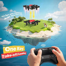 V995 Red Mini Drone for Kids and Beginners,Indoor RC Quadcopter Plane with 3D Flips, 360° Rotation, Circle Fly, Auto Hover, Headless Mode, 21Mins 3 Batteries, Gift for Boys and Girls by TinyTreasures Baby Boutique